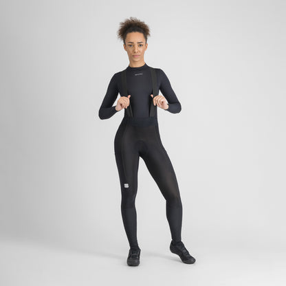 Camiseta interior SPORTFUL MERINO de manga larga para mujer negra