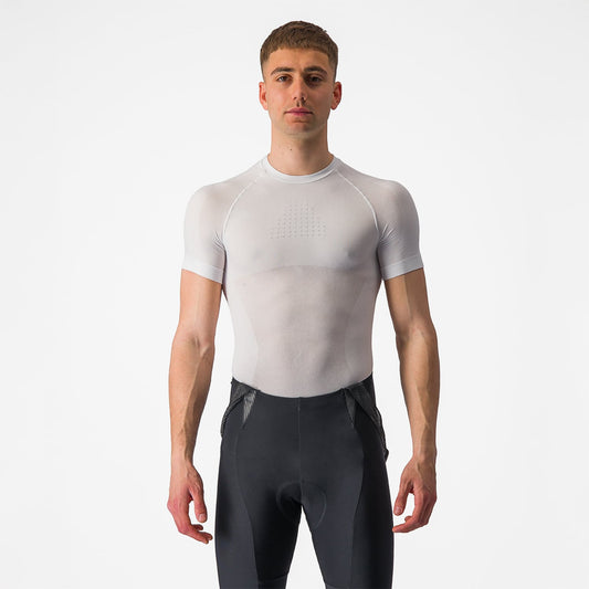 CASTELLI CORE SEAMLESS Ropa interior manga corta Blanco