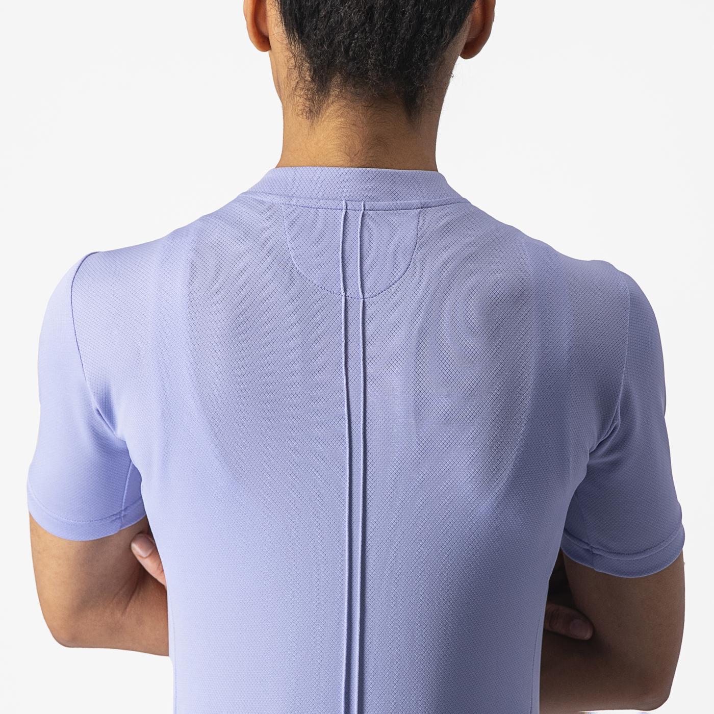 CASTELLI ANIMA 4 Maillot de mujer de manga corta Morado