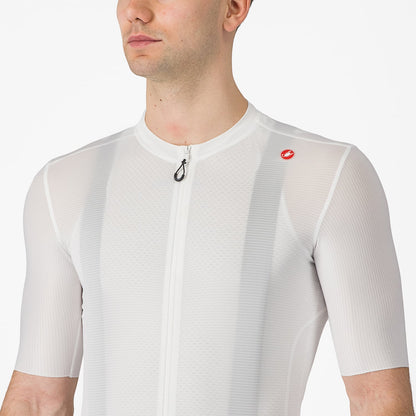 Maillot CASTELLI ESPRESSO Mangas Cortas Blanco