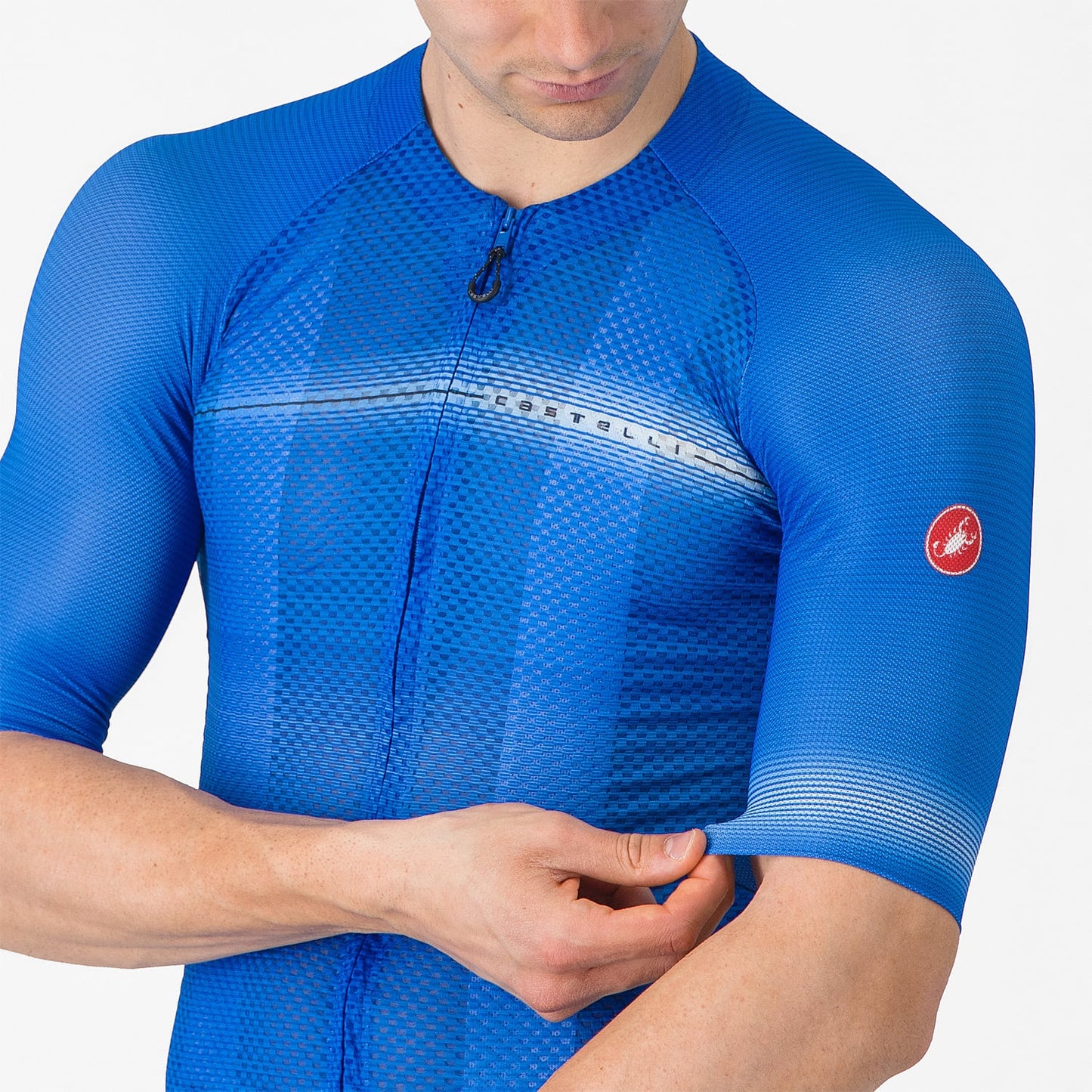 Maillot manga corta CASTELLI CLIMBER'S A/C Azul