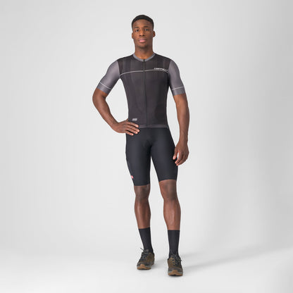 Maillot CASTELLI UNLIMITED ENDURANCE 2 Mangas Cortas Negro