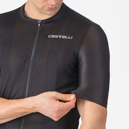 Maillot CASTELLI UNLIMITED ENTRATA 3 Mangas Cortas Negro