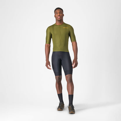 Maillot CASTELLI UNLIMITED ENTRATA 3 Mangas Cortas Caqui