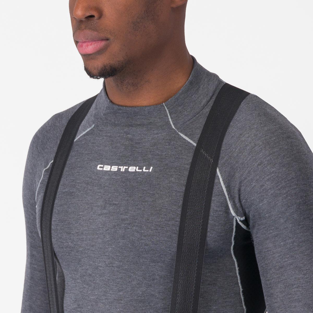 CASTELLI UNLIMITED Culotte con tirantes Negro