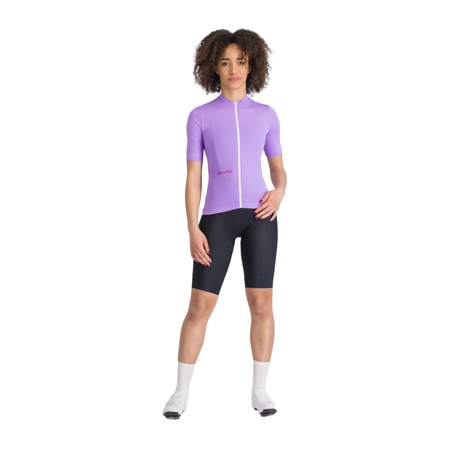 Maillot Mujer SPORTFUL CLASSIC Manga Corta Morado