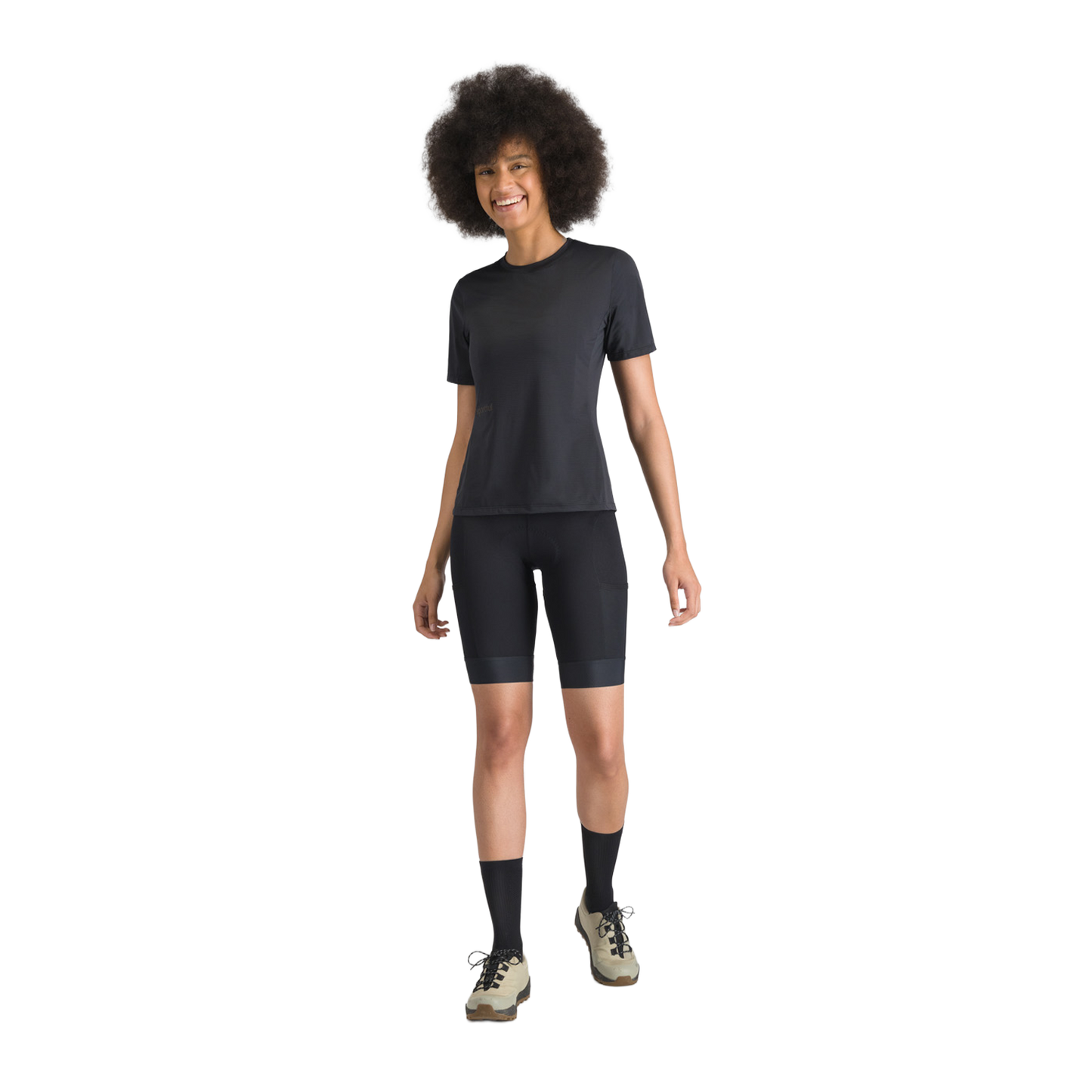 Maillot Mujer SPORTFUL SUPERGIARA TEE Manga Corta Negro