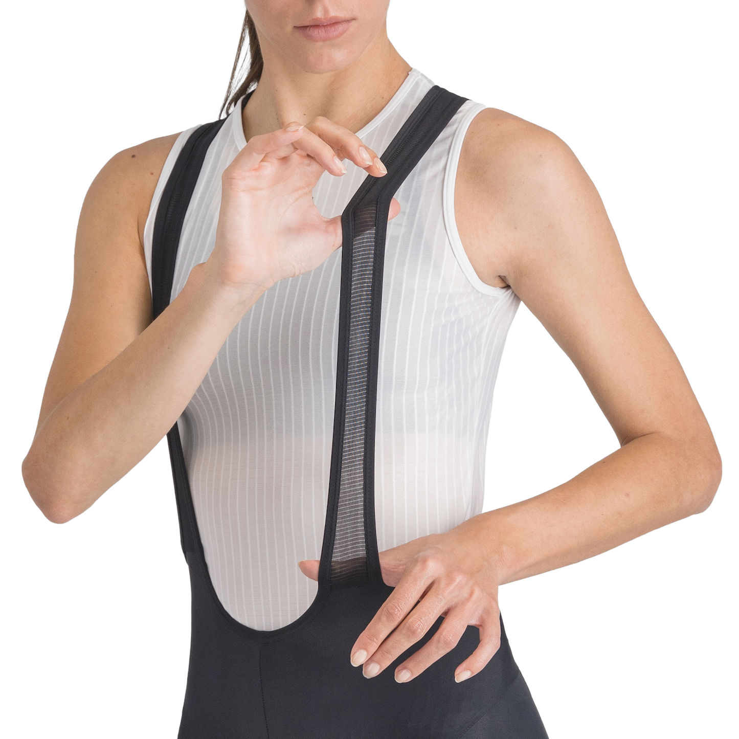 Culotte con tirantes SPORTFUL PULSE Negro, Mujer