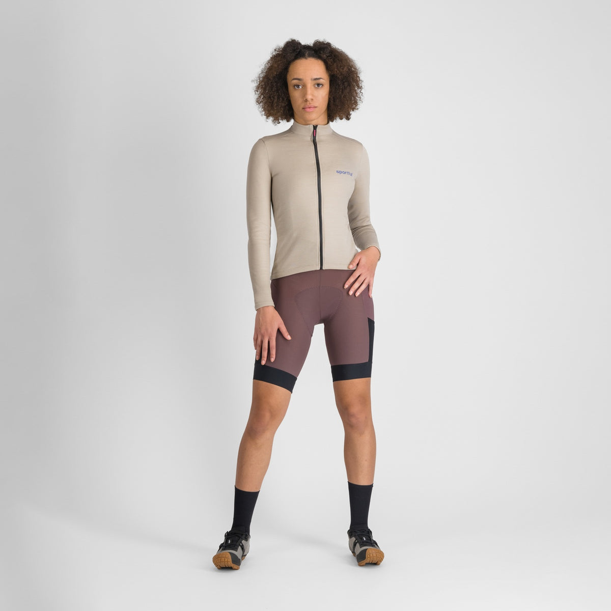 Maillot de manga larga SPORTFUL SUPERGIARA WOOL para mujer beige