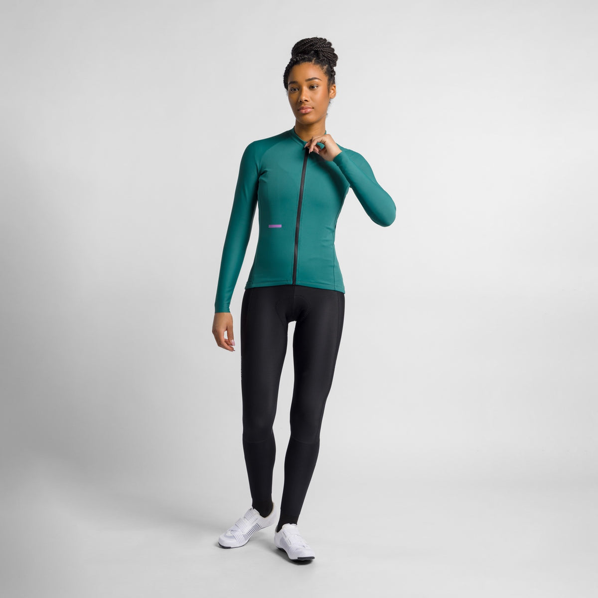 Maillot SPORTFUL SUPERNOVA de mujer de manga larga verde