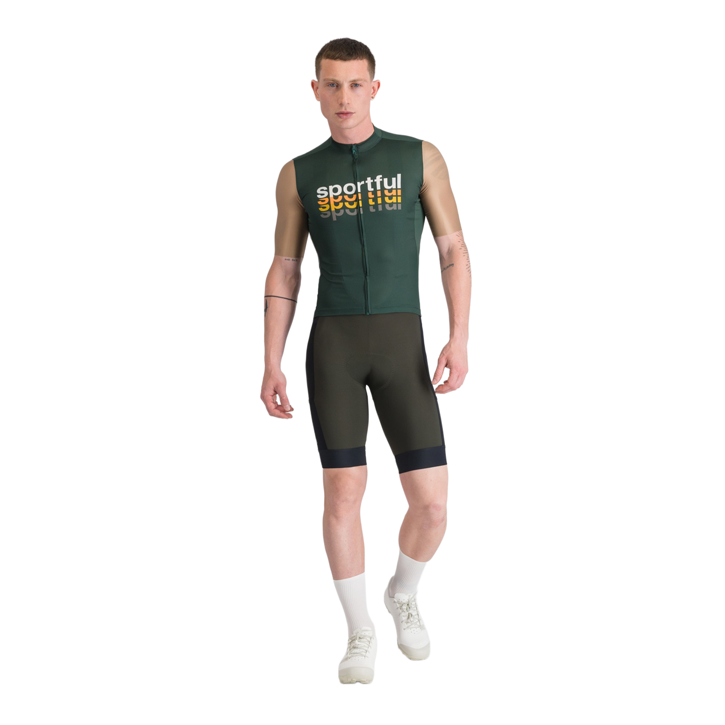 Maillot de manga corta SPORTFUL SUPERGIARA 2 LOGO Caqui