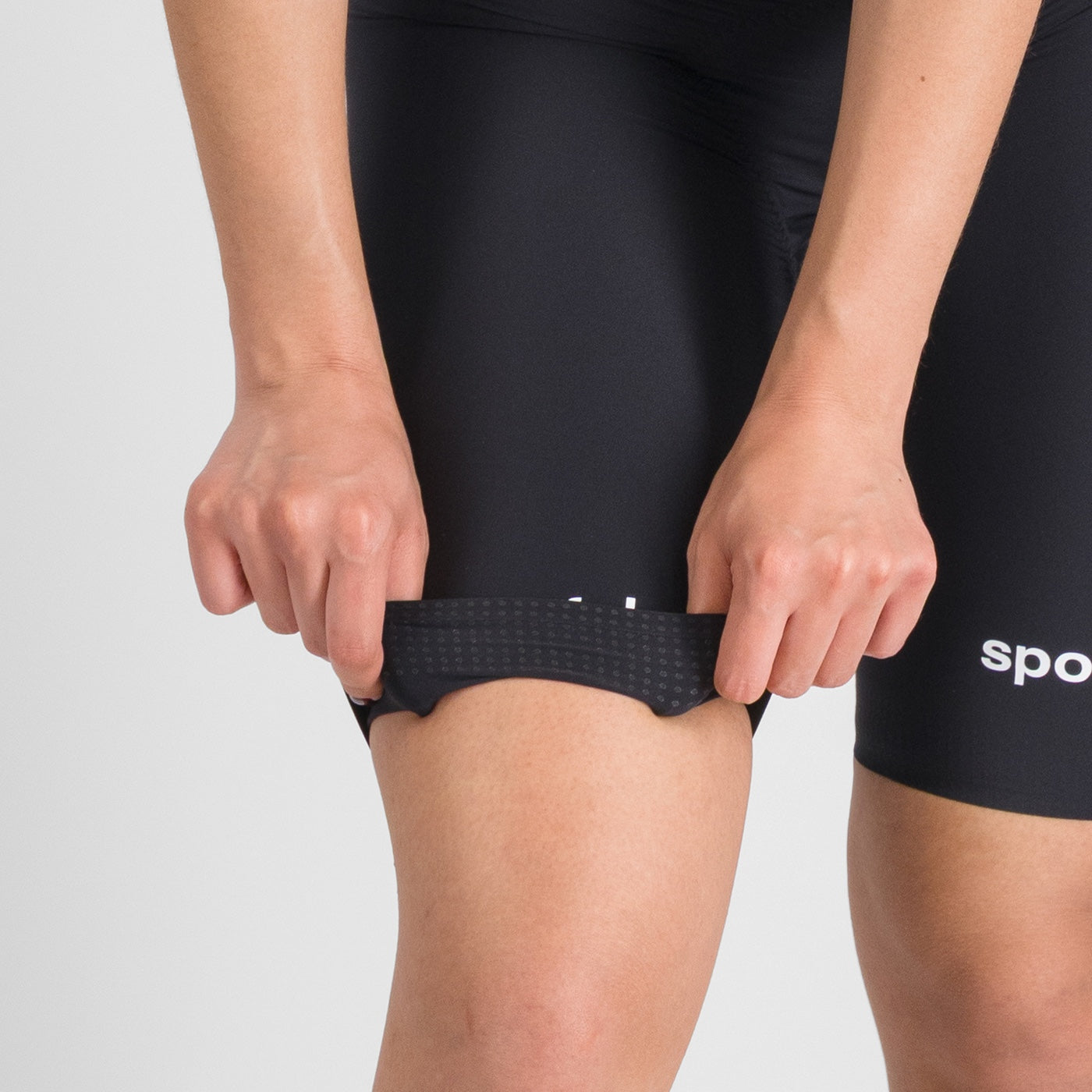 SPORTFUL G-SUIT Mujer Manga Corta Negro/Blanco
