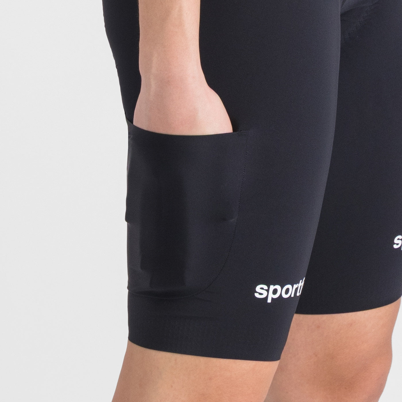 SPORTFUL G-SUIT Mujer Manga Corta Negro/Morado