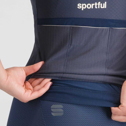 Maillot SPORTFUL HYPEREPIC Mangas Cortas Mujer Azul