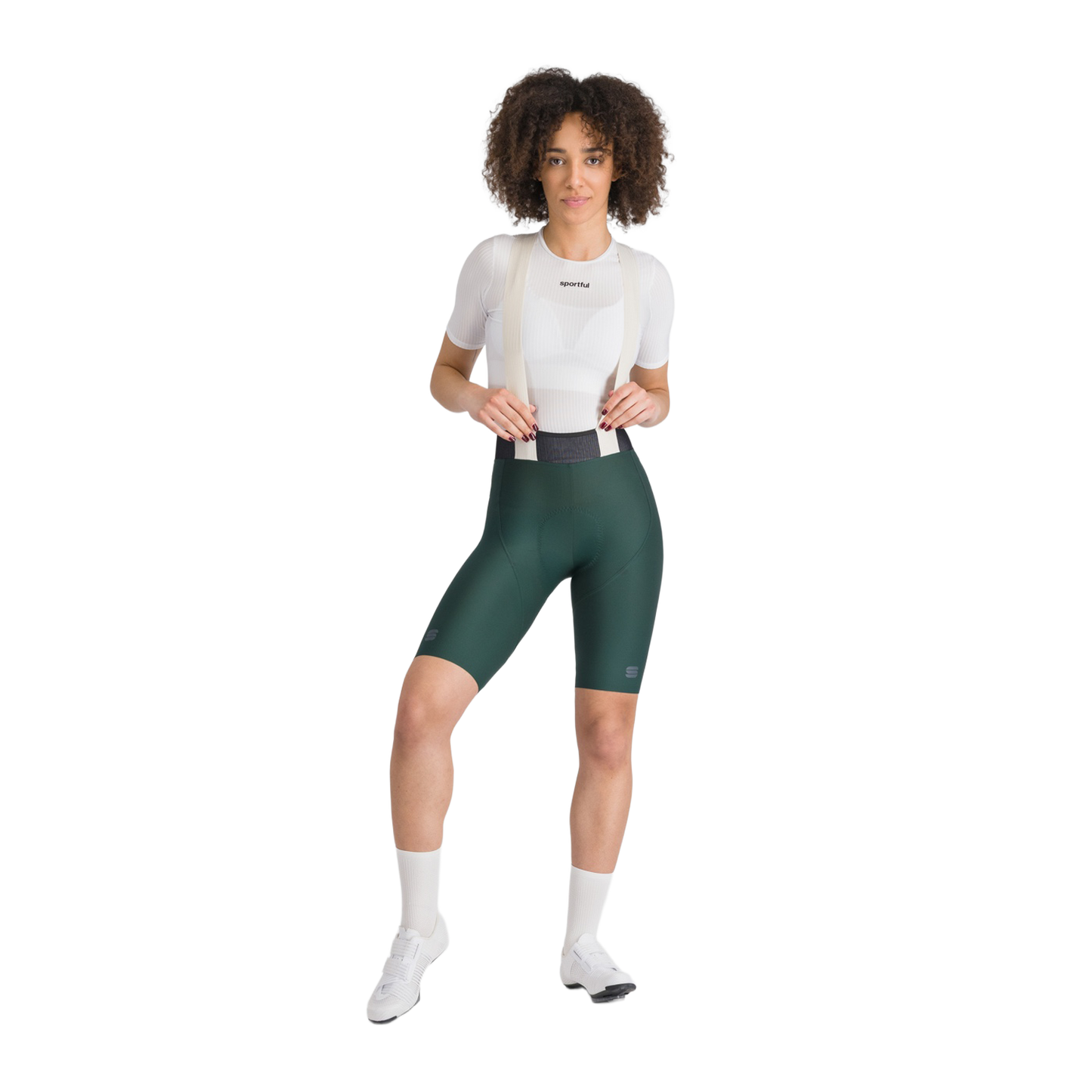 Culotte largo con tirantes SPORTFUL LTD 2 Caqui, Mujer
