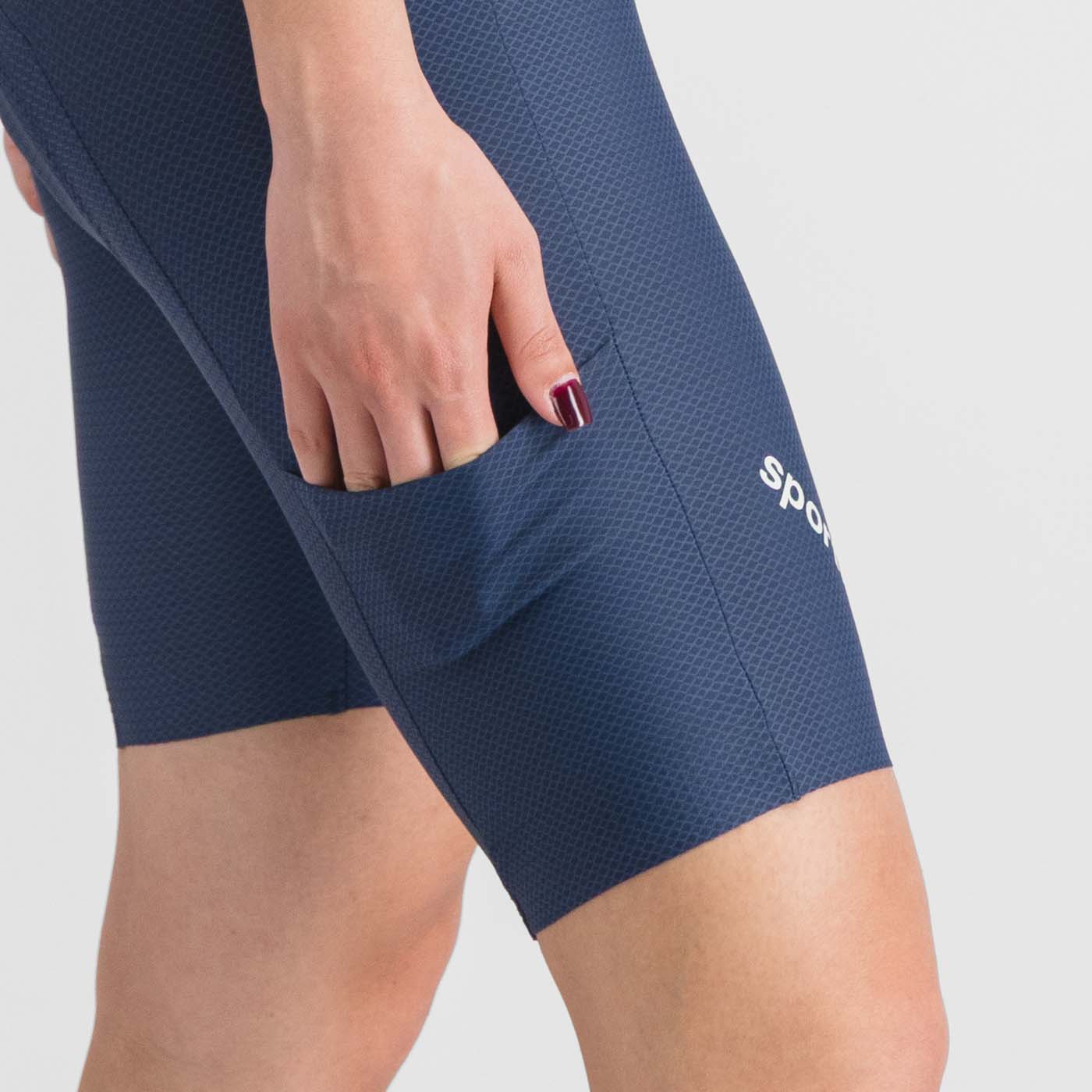 Cuissard Court à Bretelles SPORTFUL HYPEREPIC Femme Bleu