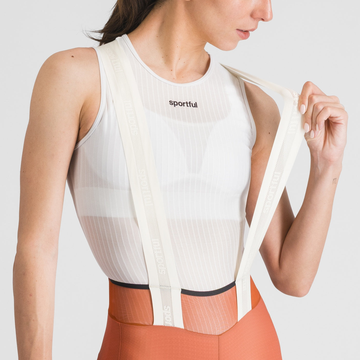 Culotte con tirantes SPORTFUL HYPEREPIC Naranja, Mujer