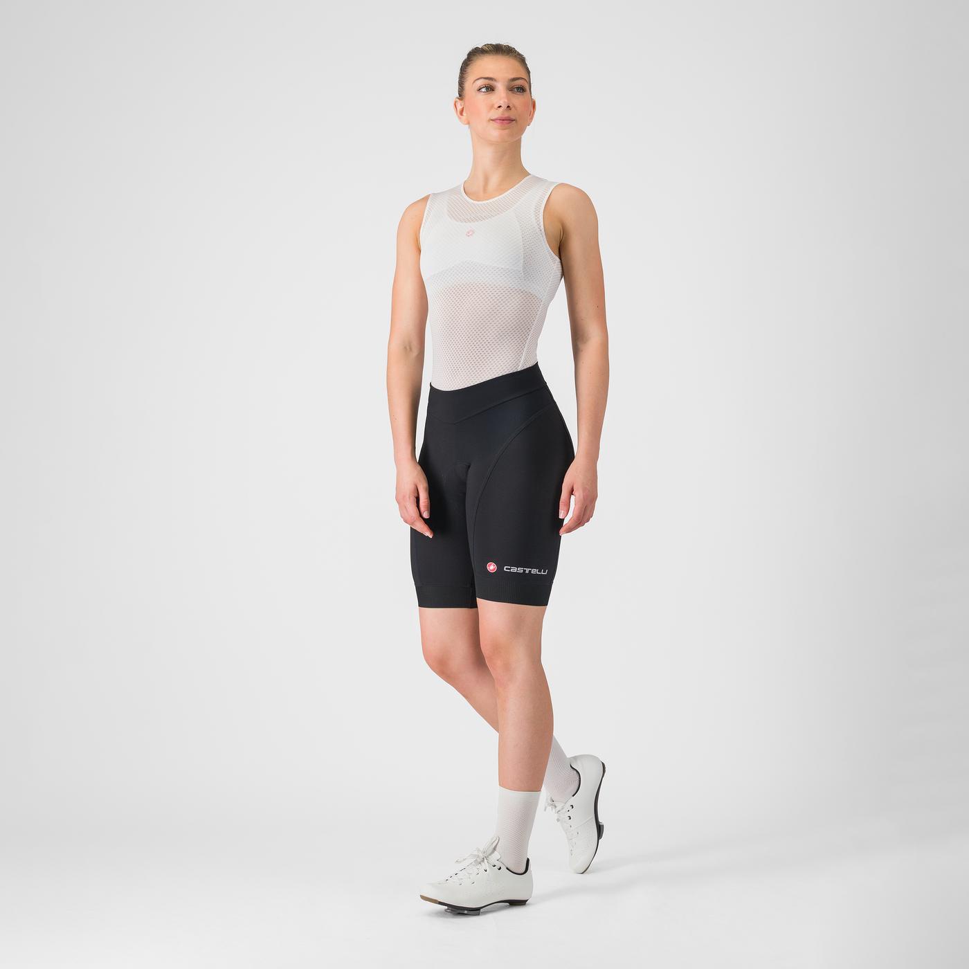 Pantalón Corto CASTELLI ENDURANCE Mujer, Negro