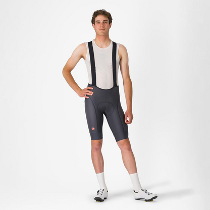 Culote Corto con Tirantes CASTELLI COMPETIZIONE 2 Negro