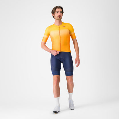 Maillot CASTELLI UPF Mangas Cortas Naranja