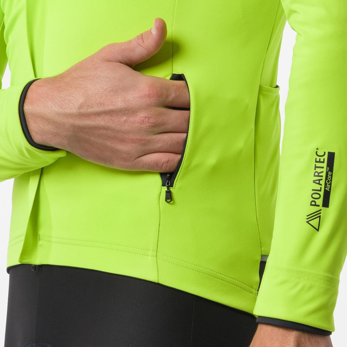 Chaqueta CASTELLI ALPHA 150 ELECTRIC Amarillo/Negro