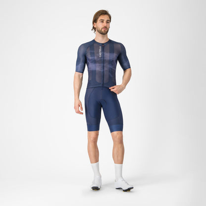 Maillot CASTELLI CLIMBER'S A/C Mangas Cortas Azul Marino
