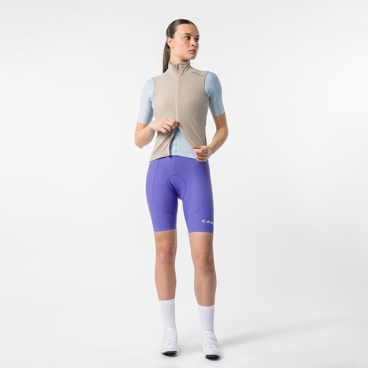 Chaleco CASTELLI ESPRESSO 2 Mujer Beige