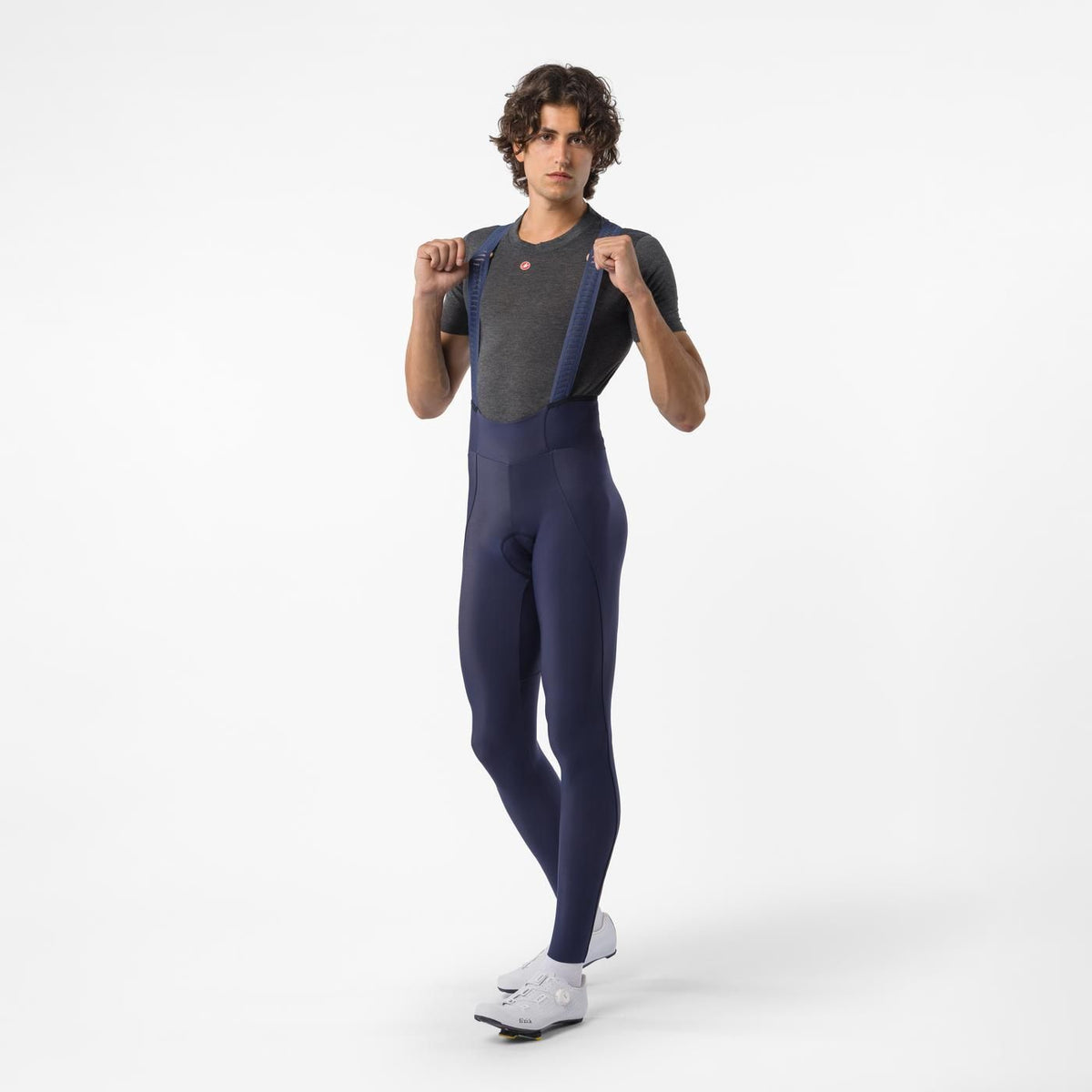 Culote Largo con Tirantes CASTELLI ESPRESSO 2 Azul
