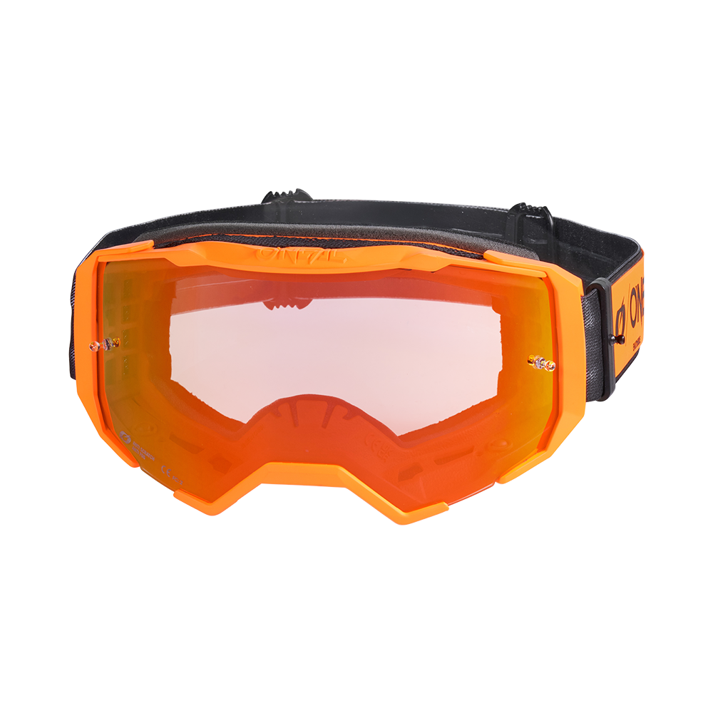 Máscara O'NEAL B-22 CORE Negro/Naranja