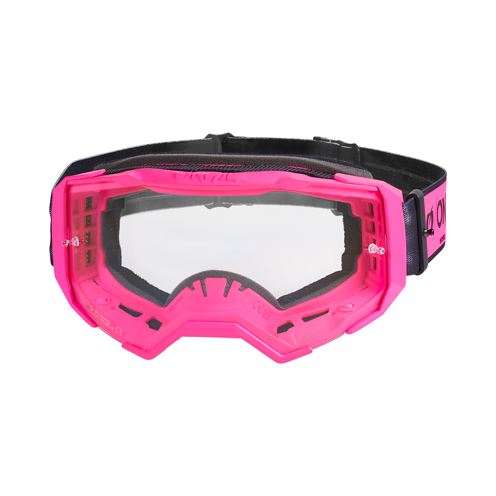 Máscara O'NEAL B-22 CORE Negro/Rosa
