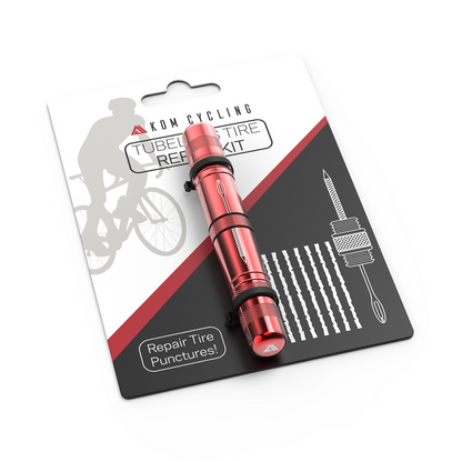 Kit de Reparación KOM CYCLING Tubeless Rojo