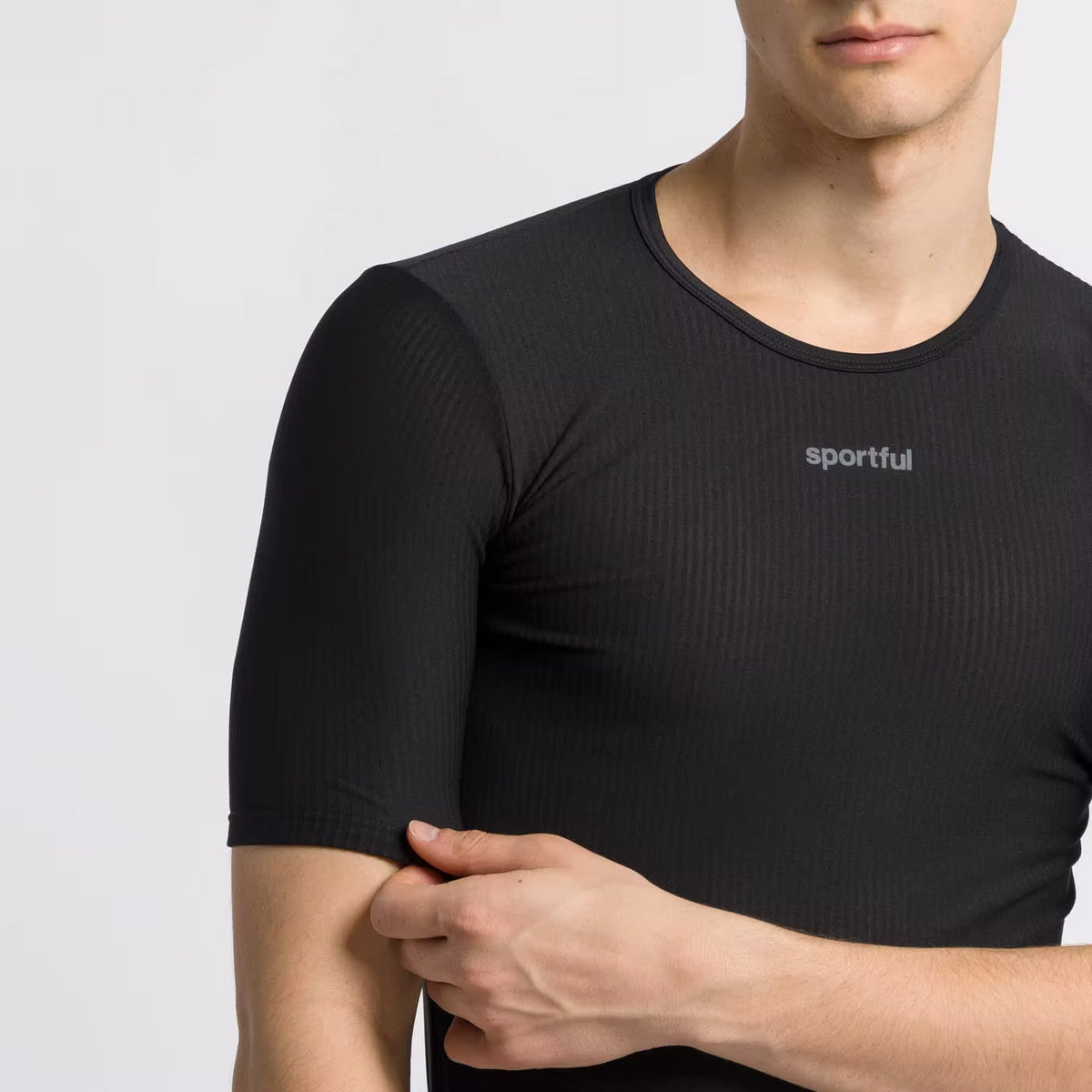 Camiseta interior SPORTFUL WINTER de manga corta negra
