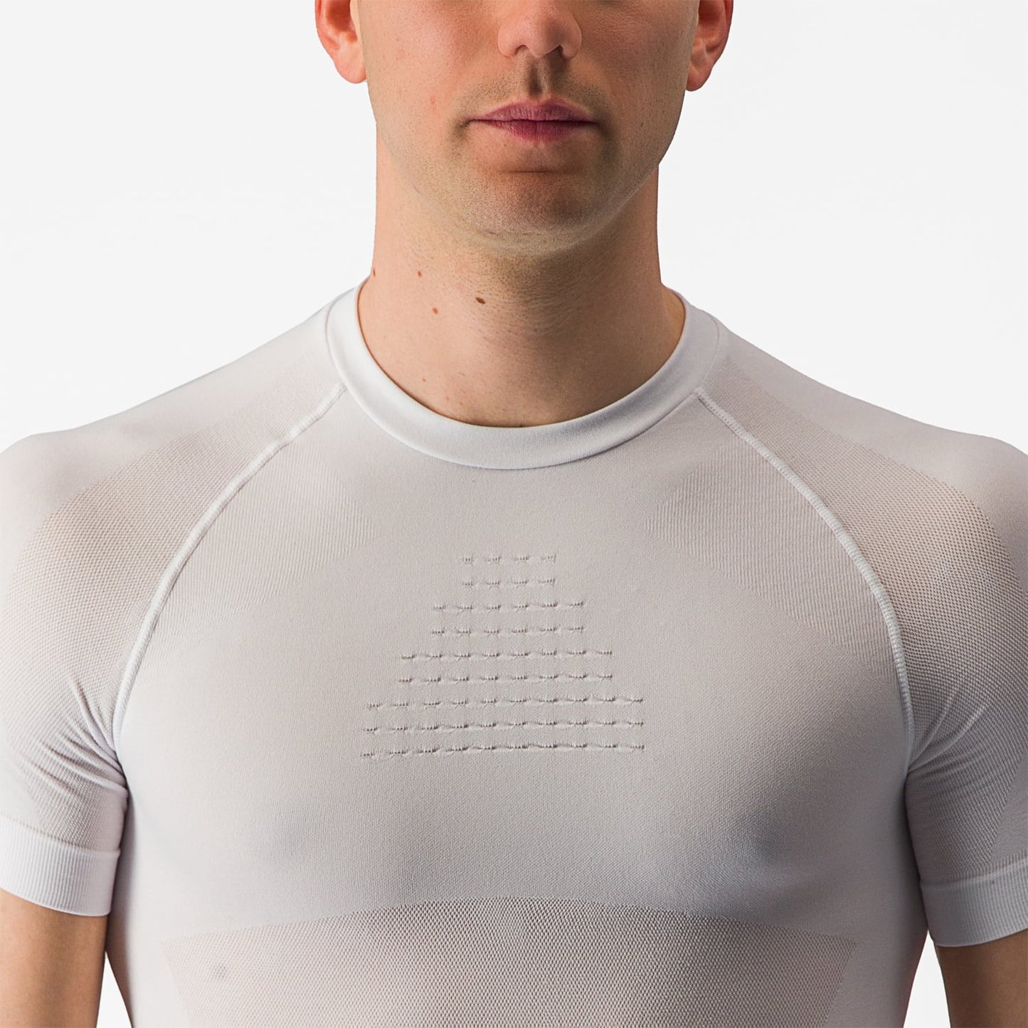 CASTELLI CORE SEAMLESS Ropa interior manga corta Blanco