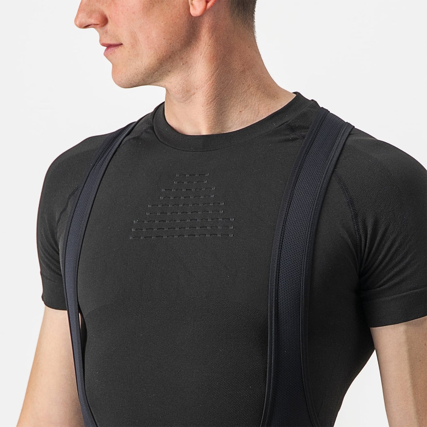 CASTELLI CORE SEAMLESS Ropa interior de manga corta Negro