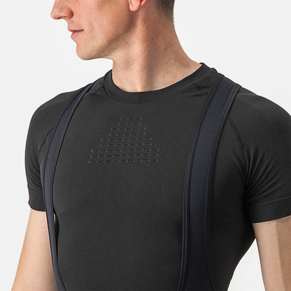Interior CASTELLI CORE SEAMLESS Mangas Cortas Negro