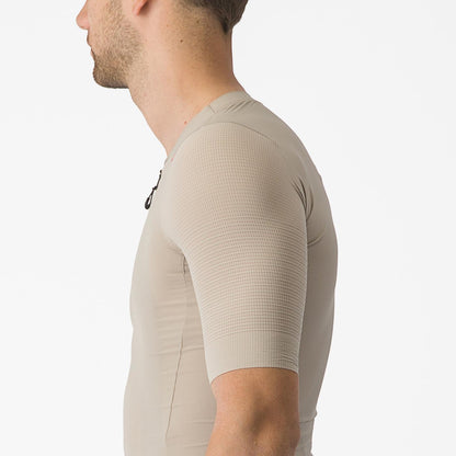 Maillot CASTELLI PREMIO Mangas Cortas Beige
