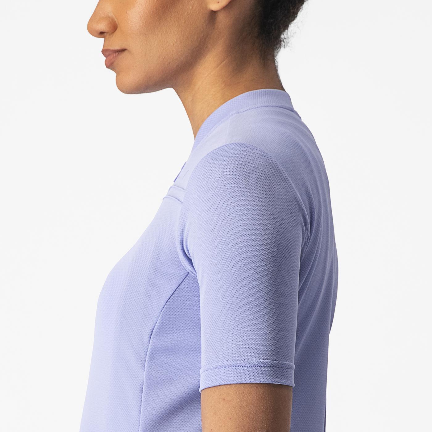 CASTELLI ANIMA 4 Maillot de mujer de manga corta Morado