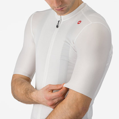 Maillot CASTELLI ESPRESSO Mangas Cortas Blanco