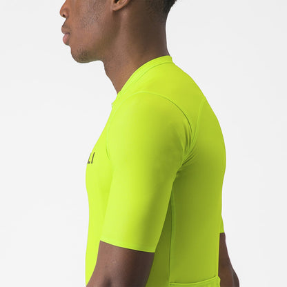 Maillot CASTELLI PROLOGO LITE Mangas Cortas Amarillo