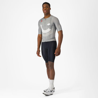 Maillot CASTELLI R-A/D Mangas Cortas Multicolor Gris