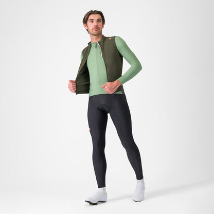 Chaleco Sin Mangas CASTELLI ESPRESSO Verde