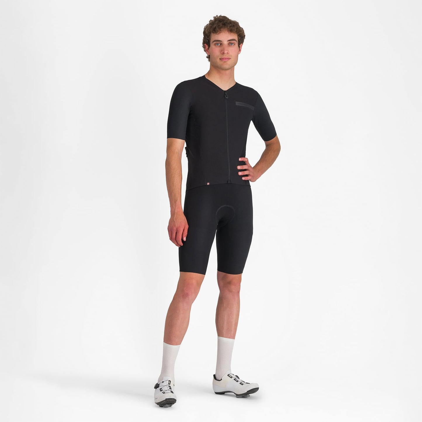 Maillot de manga corta CASTELLI PREMIO EVO Negro