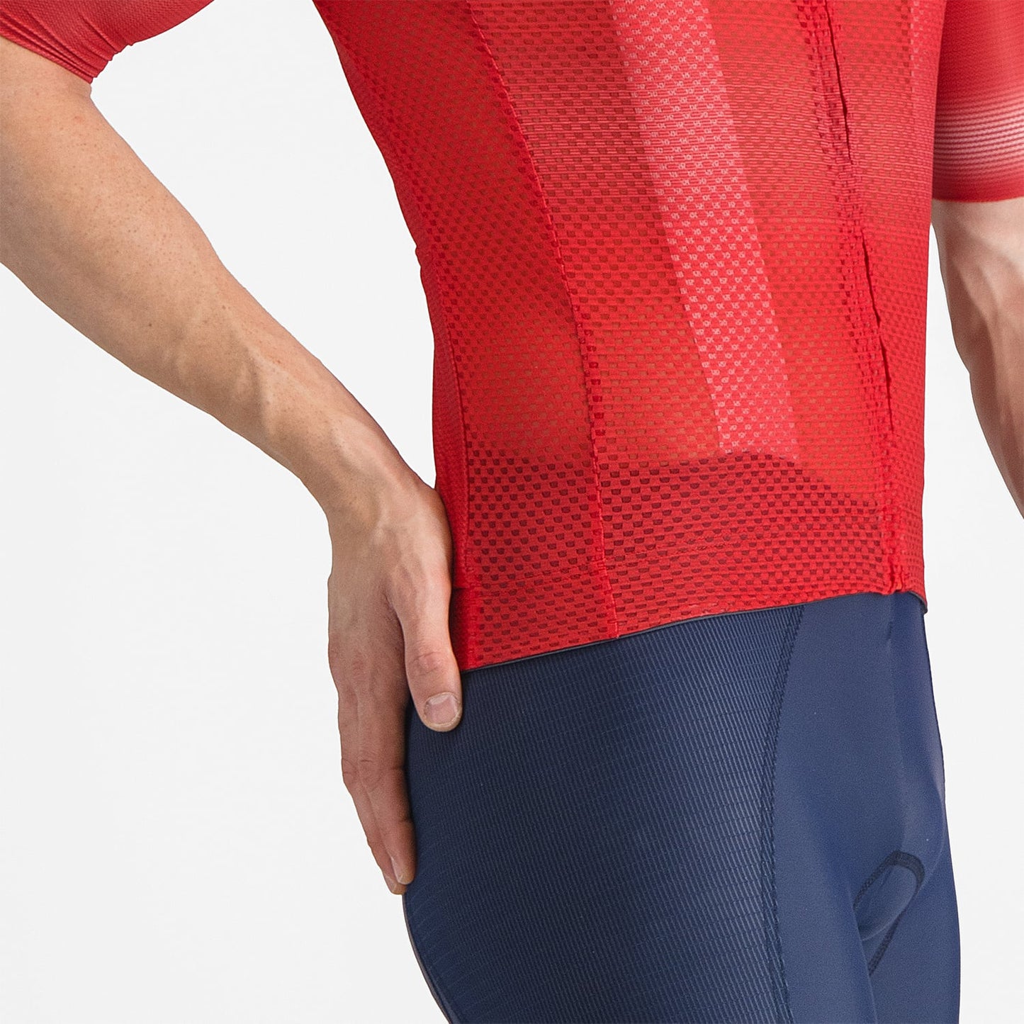 Maillot de manga corta CASTELLI CLIMBER'S A/C Rojo