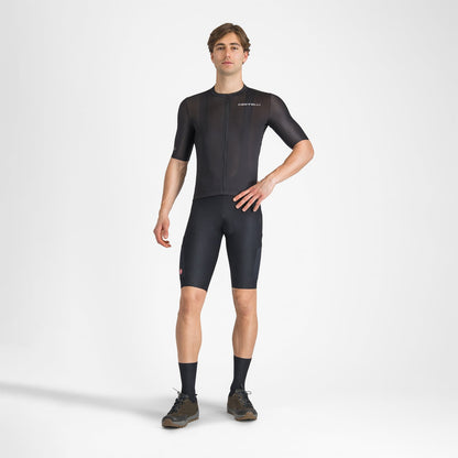Maillot CASTELLI UNLIMITED ENTRATA 3 Mangas Cortas Negro