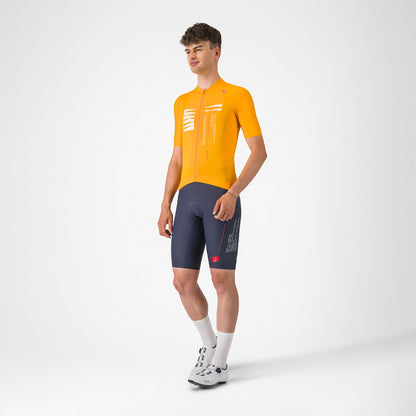 Maillot CASTELLI ESPRESSO R--A/D Manga Corta Naranja