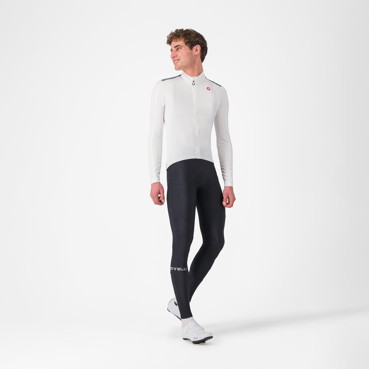 CASTELLI PURO 4 Jersey manga larga marfil