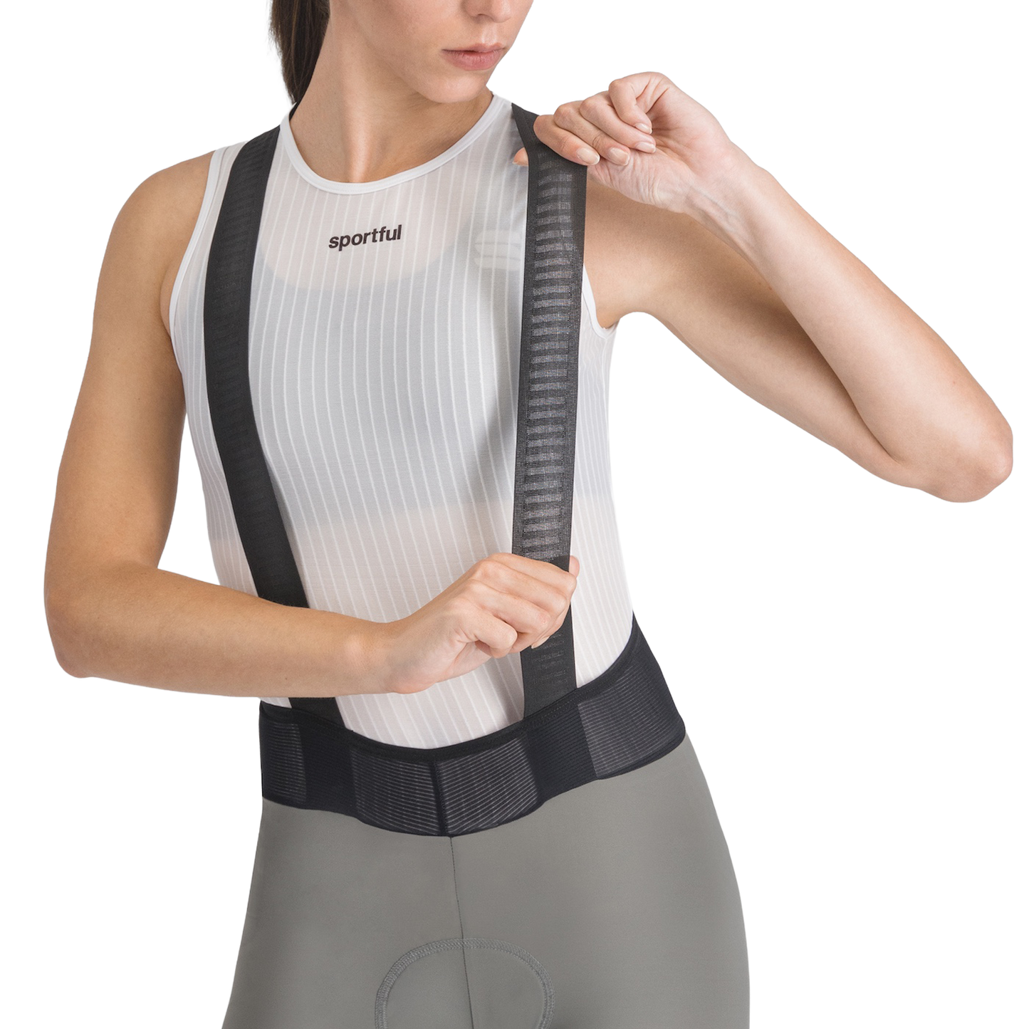 Culotte largo con tirantes SPORTFUL SRK Gris, Mujer