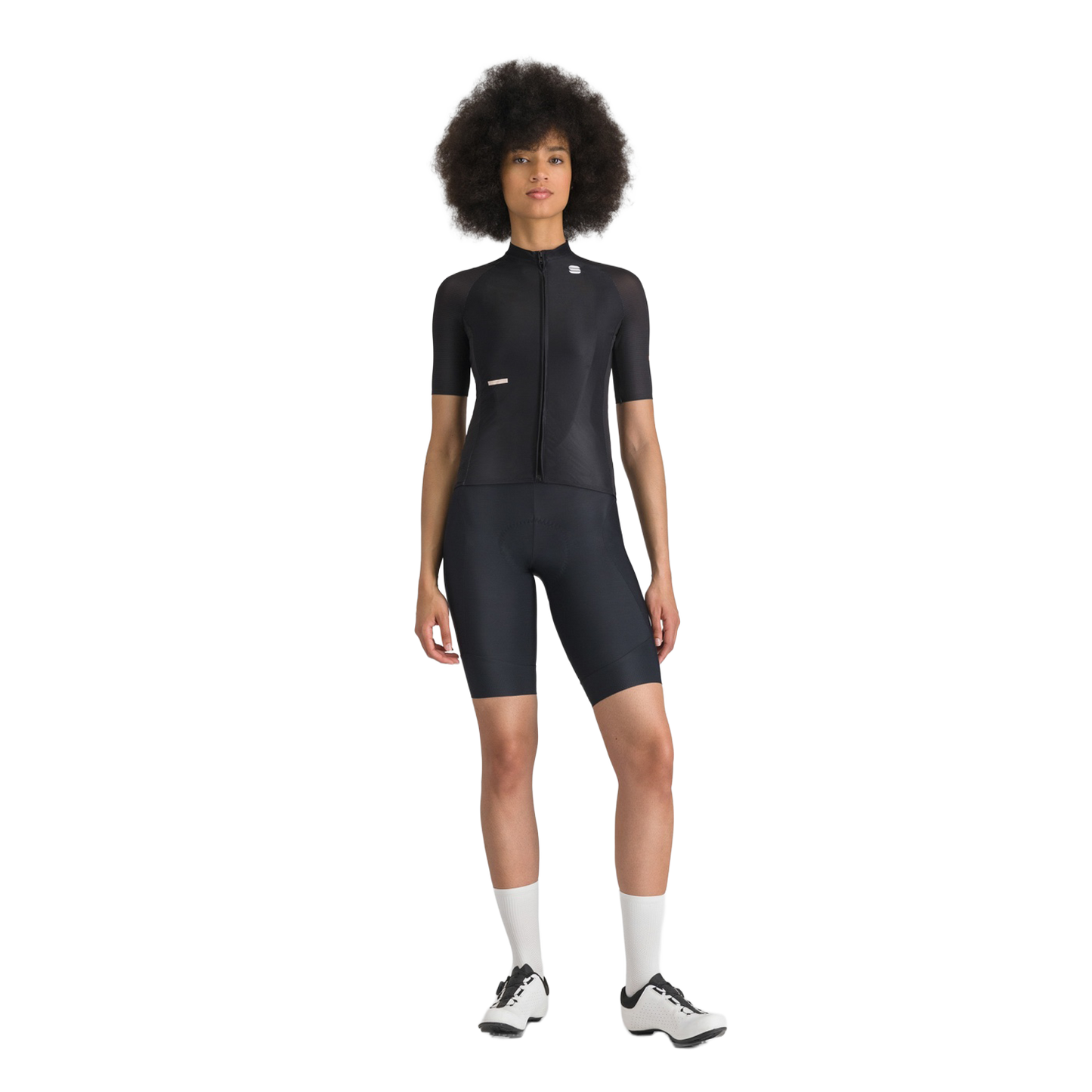 Maillot de manga corta SPORTFUL SUPERNOVA de mujer Negro