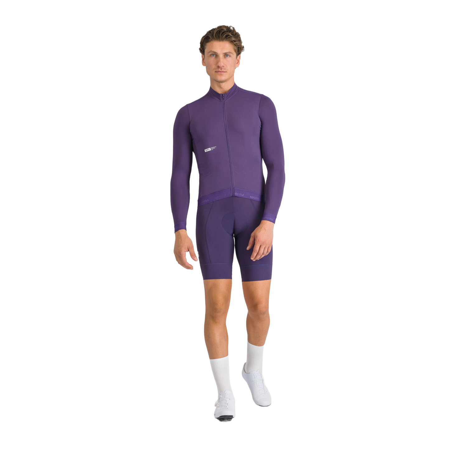 Maillot SPORTFUL SRK 2 de manga larga morado
