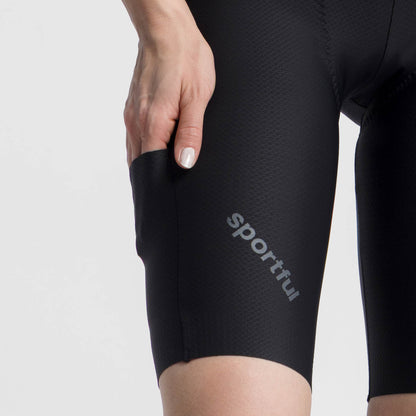 Culote Corto con Tirantes SPORTFUL HYPEREPIC Mujer Negro
